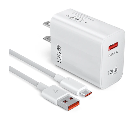 Cargador Para Celular USB Tipo C Carga Rápida